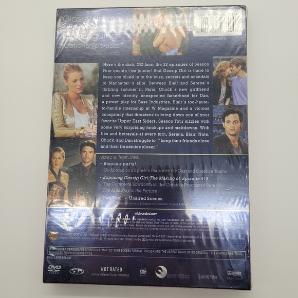 GOSSIP GIRL | Season 4 sealed DVD - Picture 2 of 2